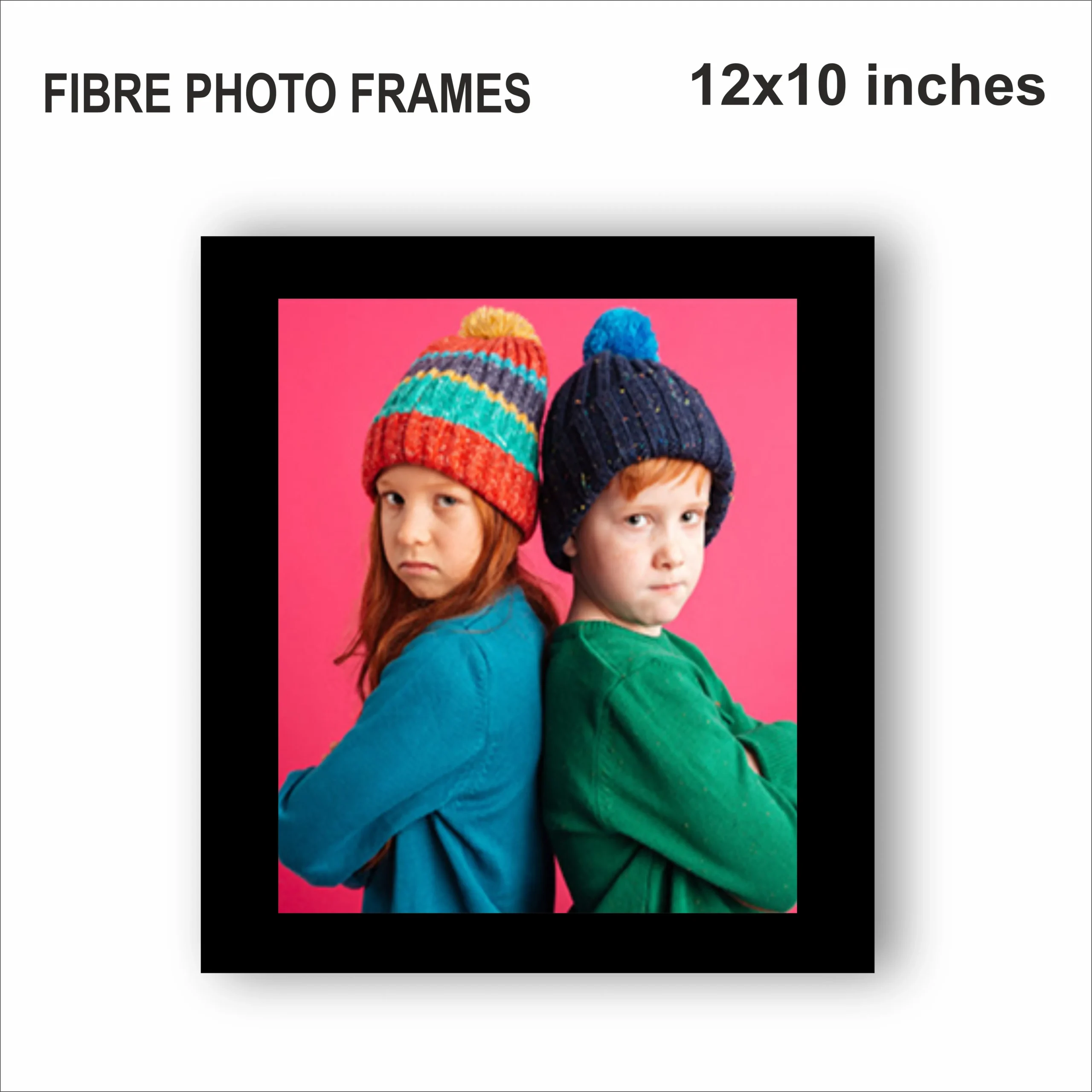 Blank Fibre Photo Frame 12x10inch