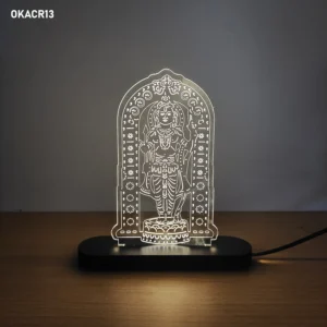 Ram Lalla Acrylic LED Table Top 6in