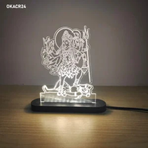 Maa Kali Acrylic LED Table Top 6in