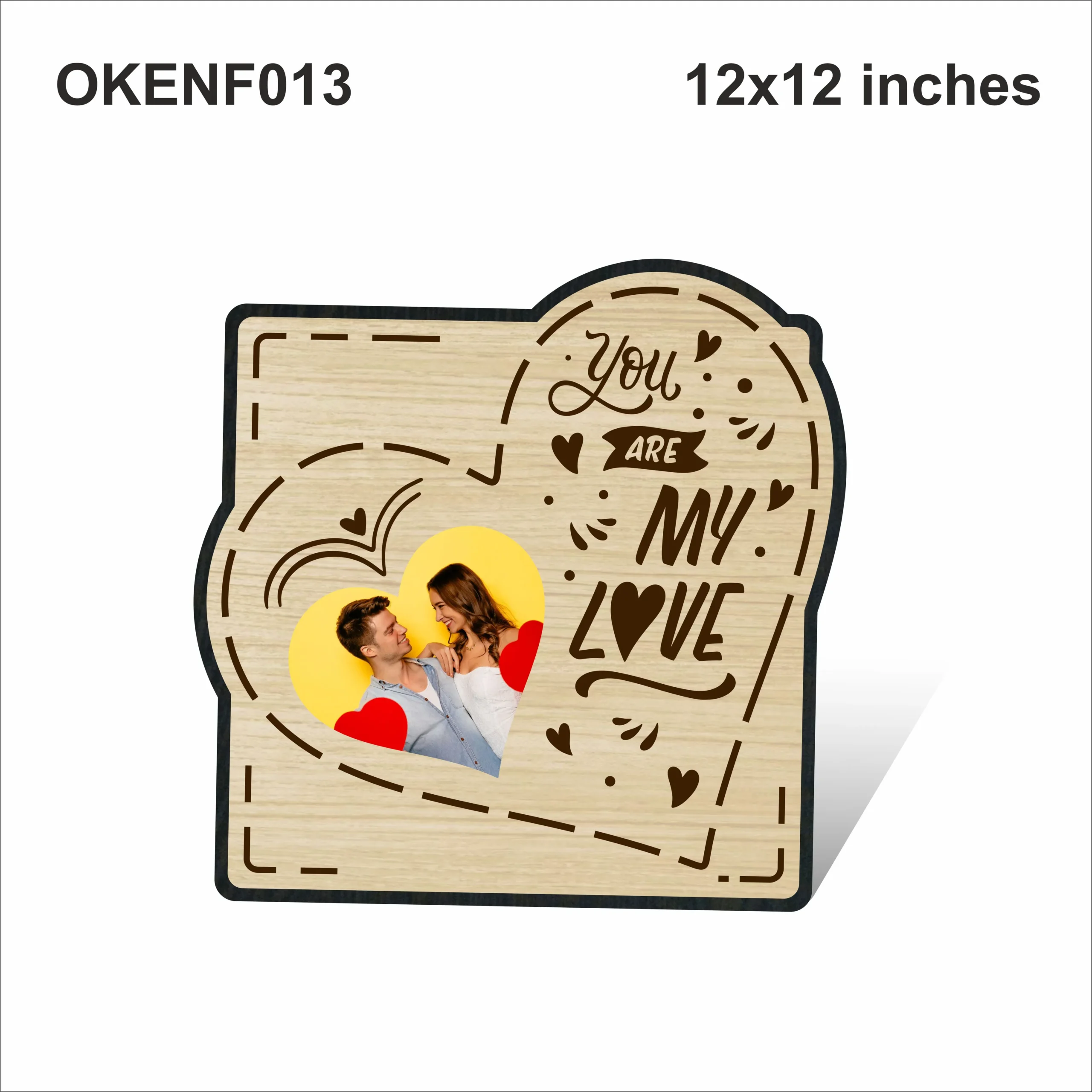 Blank You Are My Love Photo Frame 12x12in