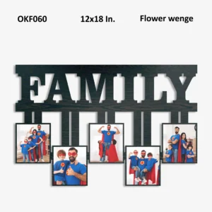 Blank Family Collage Photo Frame 12x18in