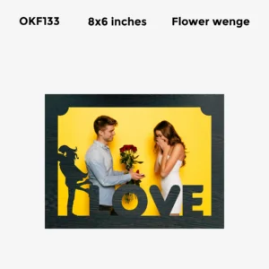 Blank Love Photo Frame 6x8in