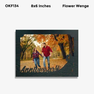 Blank Anniversary Photo Frame 6x8in
