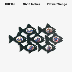 Blank Fish Photo Frame 18x10in