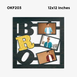 Blank Bro Square Photo Frame 12x12in