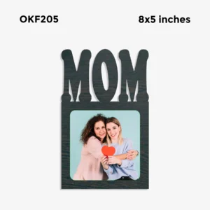 Blank Mom Photo Frame 8x5in