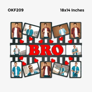 Blank Bro Collage Photo Frame 18x14in
