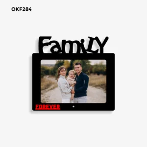 Blank Family Photo Frame 8x7in