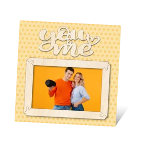Blank You & Me Polka Dot Photo Frame 8 Inch