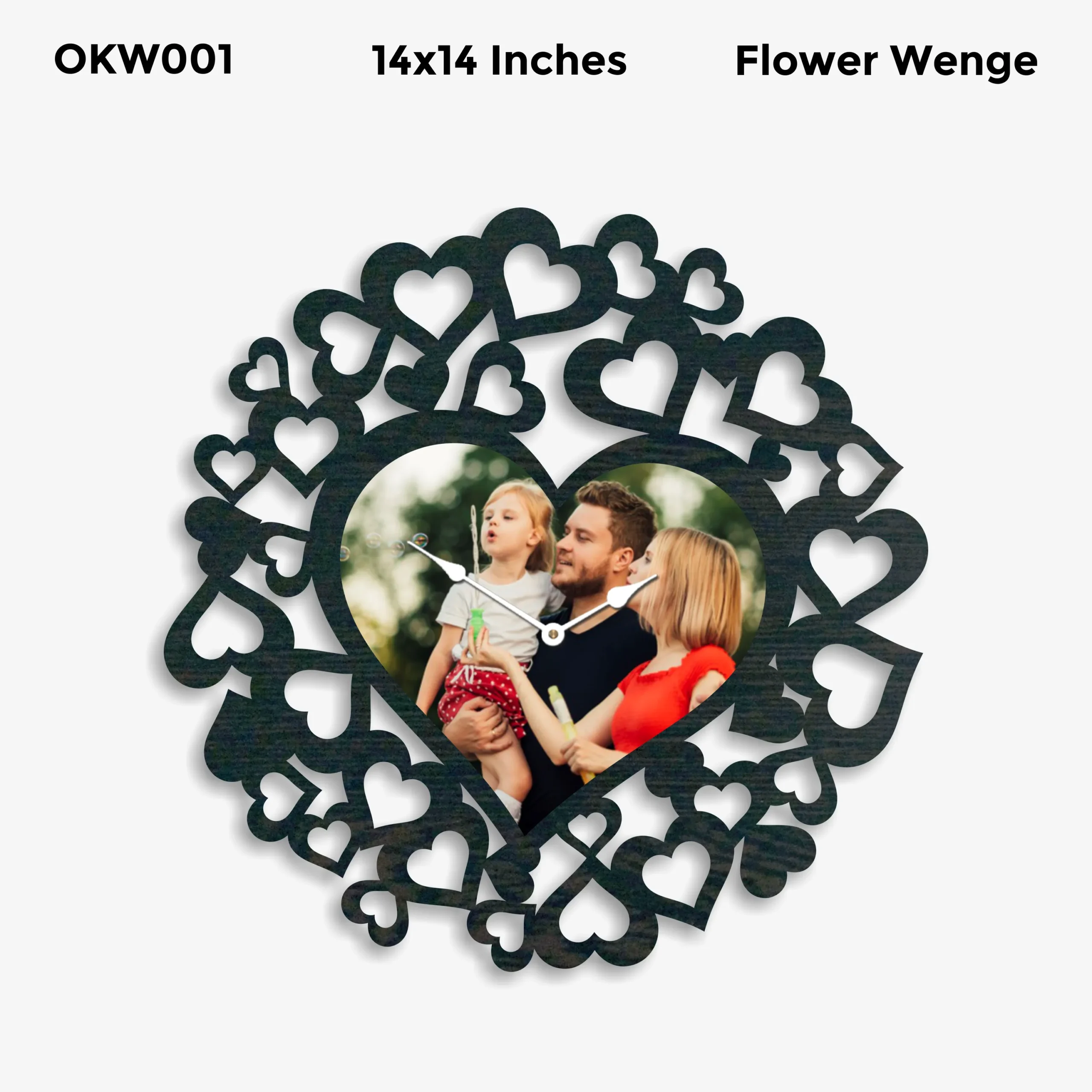 Blank Sublimation Wall Clock 14x14 Inch (OKW001)