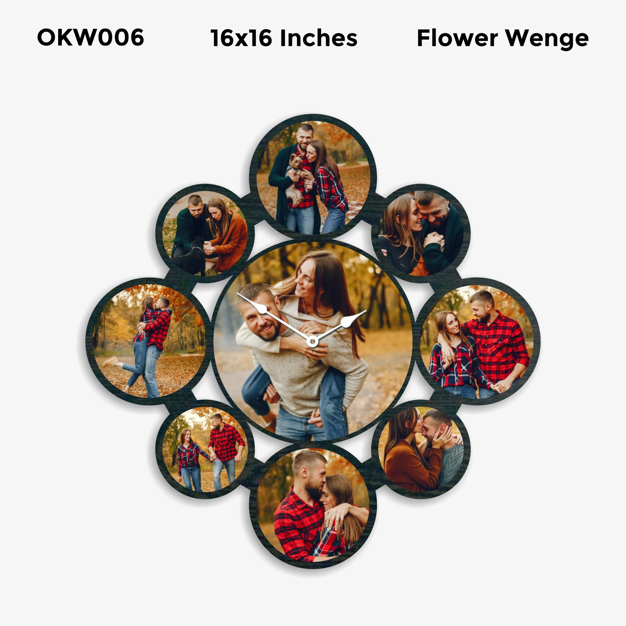 Blank Sublimation Wall Clock 16x16 Inch (OKW006)