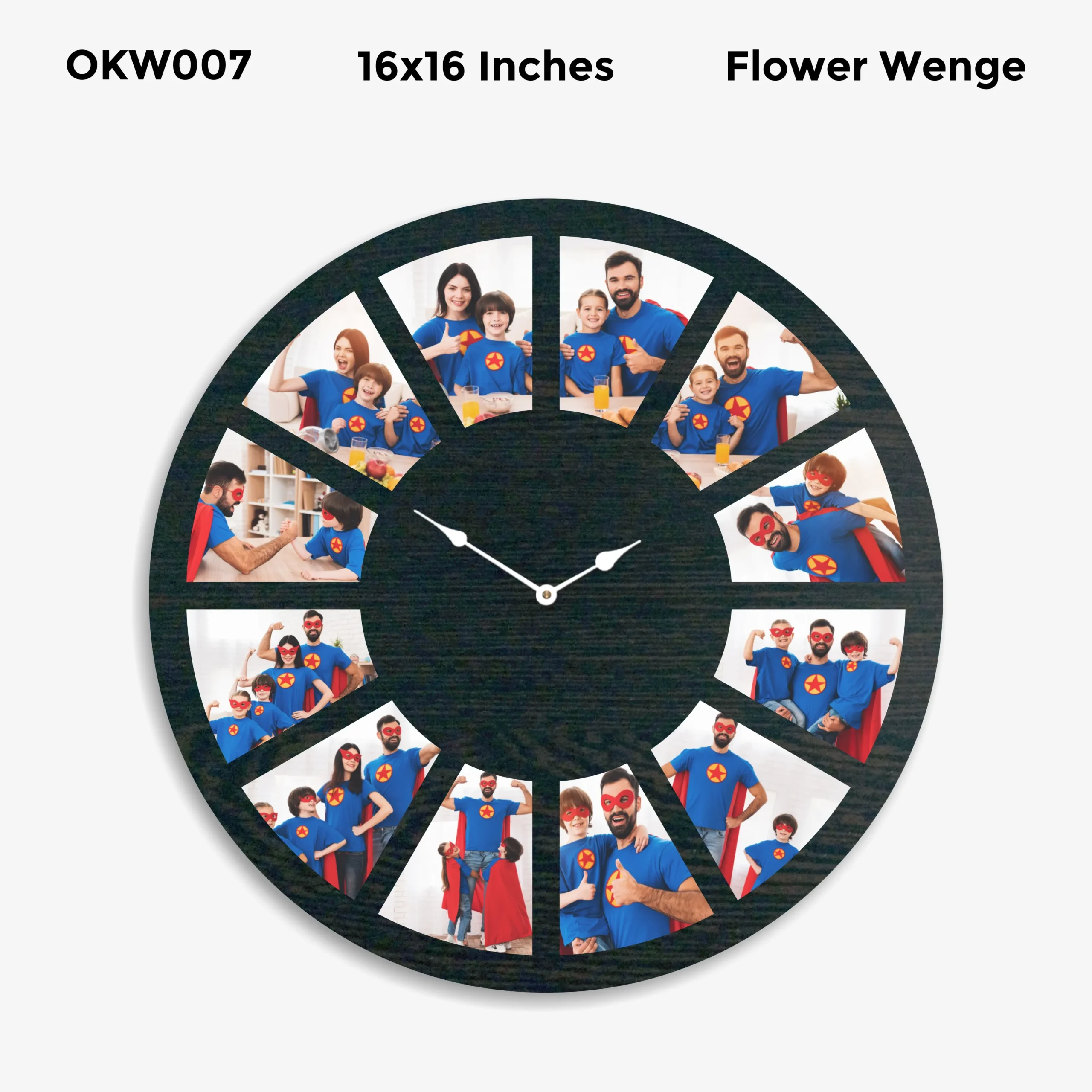 Blank Sublimation Wall Clock 16x16 Inch (OKW007)