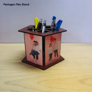 Blank Sublimation Pentagon Pen Stand