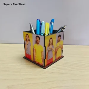 Blank Sublimation Square Pen Stand