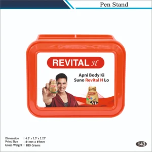 Customizable Orange Revital H Square Tray Organizer MOQ 100 Pcs