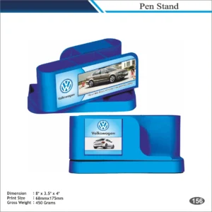 Customizable Blue Volkswagen Multi Level Desk Organizer MOQ 100 Pcs