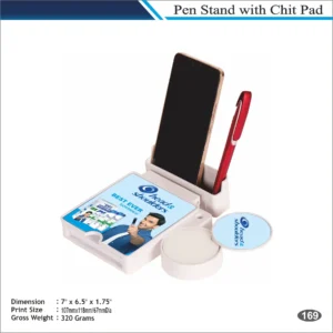 Customizable White Phone Stand Desk Organizer with Coaster MOQ 100 Pcs