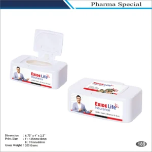 White Exide Life Wet Wipes Box MOQ 100 Pcs