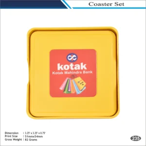 Square Coaster Set MOQ 100 Pcs