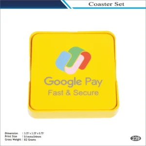Square Coaster Set MOQ 100 Pcs