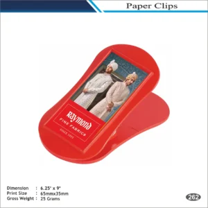 Raymond Red Curved Paper Clip MOQ 100 Pcs