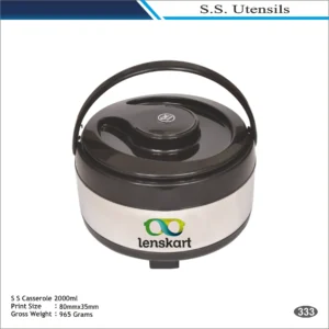 Stainless Steel 2000ml Casserole with Handle