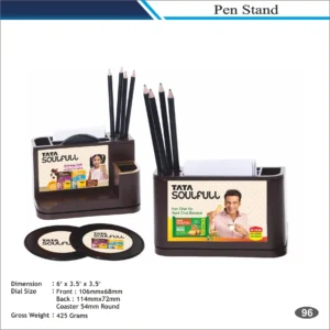 Customizable Multi Utility Desk Pen Stand MOQ 100 Pcs